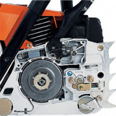 stihl ms 211 c-be modern, kézre álló, kényelmes benzines motorfűrész ergostart indítással és gyors láncfeszítéssel 35 cm pm3