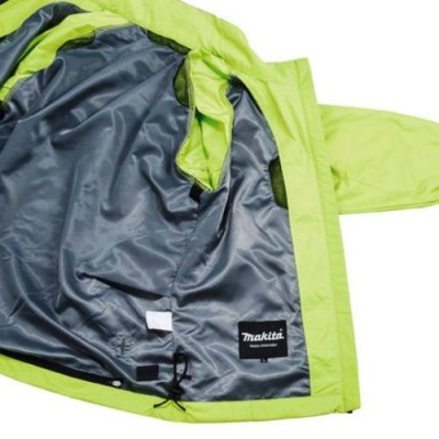 makita dfj212zxl 10,8-14,4v-18v cxt, lxt li-ion neon hűthető kabát z, méret: xl