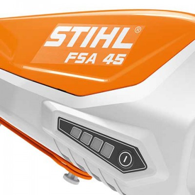 stihl fsa 45 (akkuval és töltővel) akkumulátoros szegélynyíró beépített akkumulátorral
